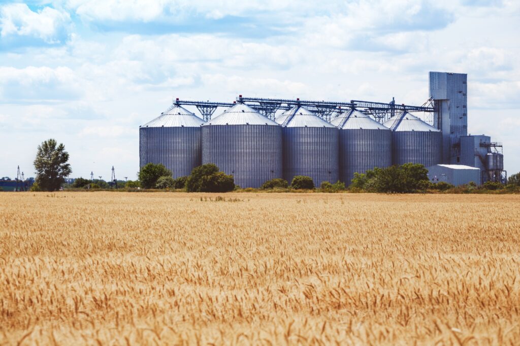 the grain elevator